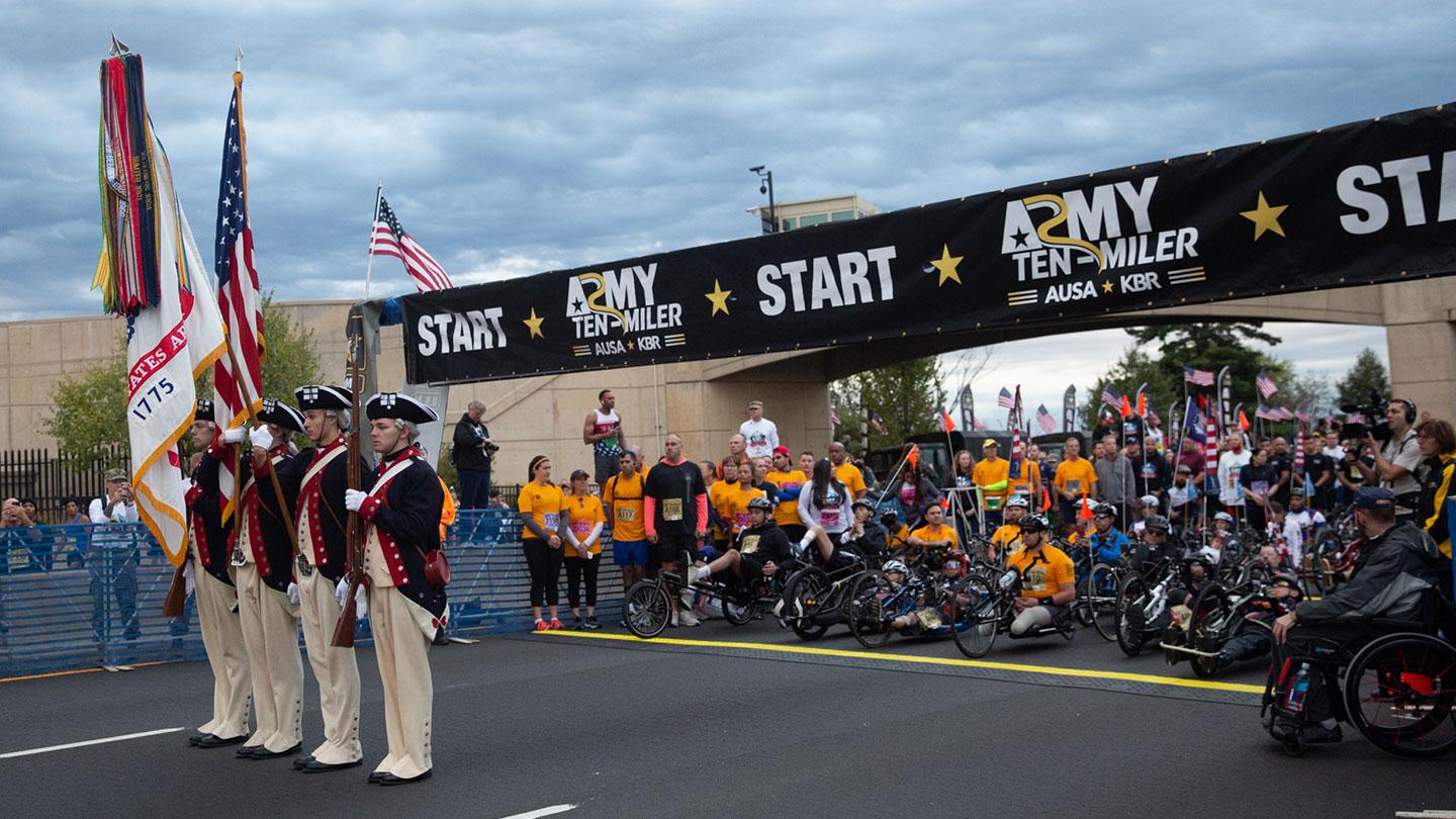 Army Ten Miler 2019 Starting Line