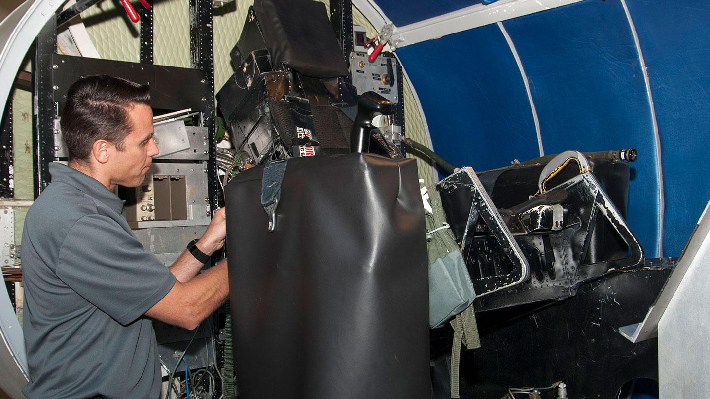 Brooks centrifuge gondola examination