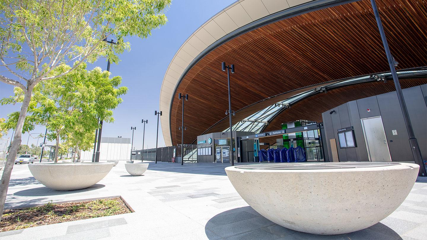 Sydney Metro Northwest Entrance