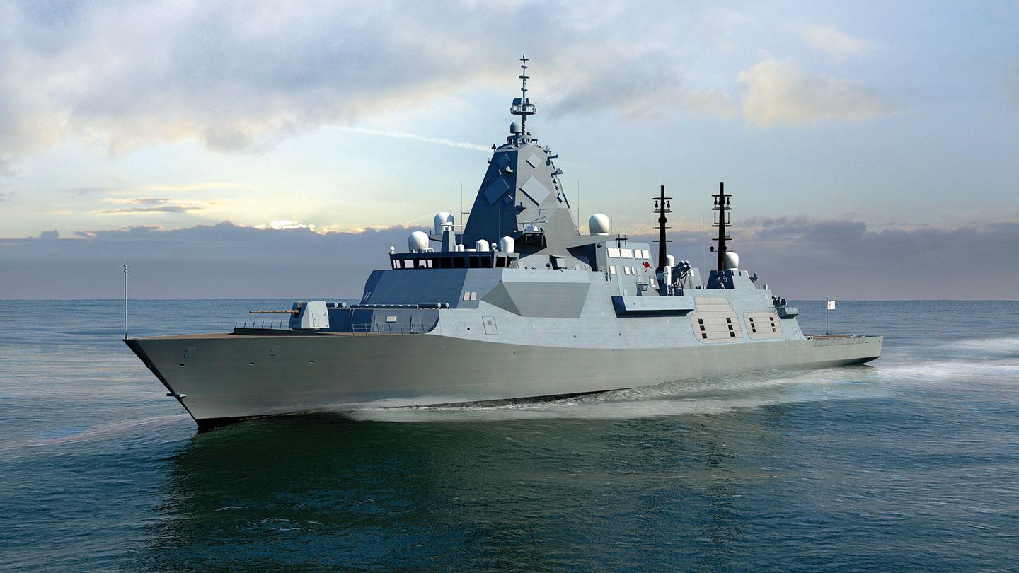 SEA-5000 Hunter class frigate