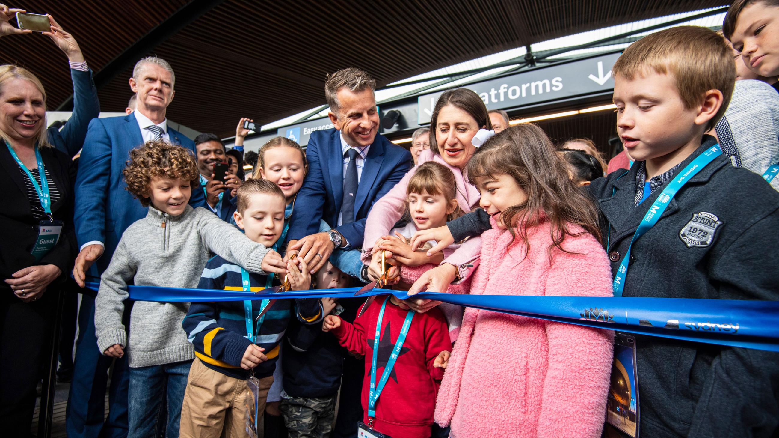 Sydney Metro Ribbon Cutting