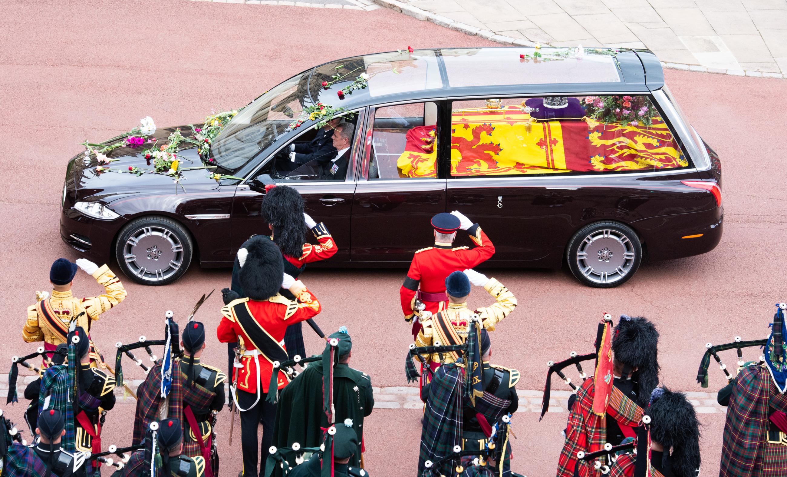 The Queen's funeral at Windsor Castle